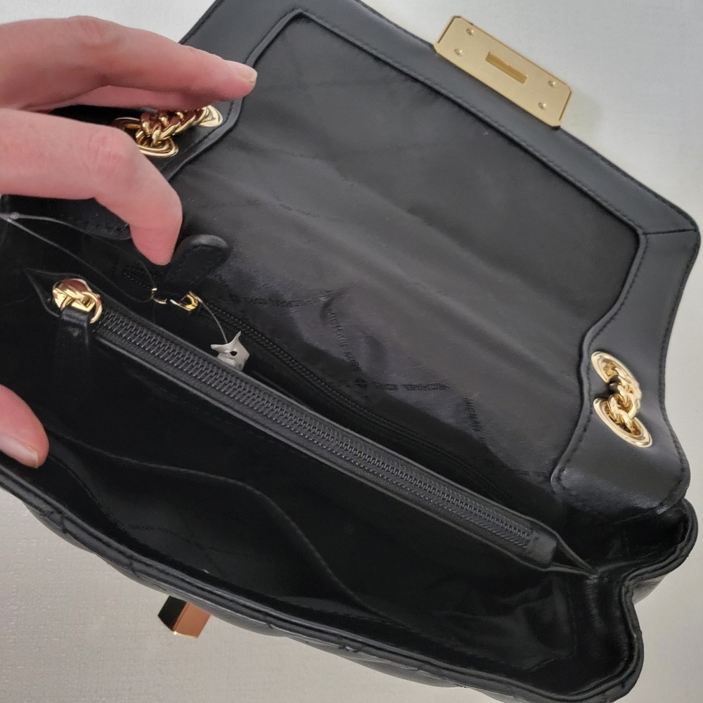 NEW Michael Kors Peyton Discontinued Chain Shoulder Purse (AF2) - Picture 4 of 6